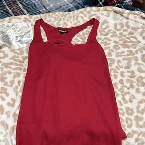 Express Women's Bold Red Tank Top